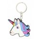 Brelok silikonowy UNICORN HEAD - Equi-Kids - biały