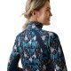 Bluzka damska SUNSTOPPER 2.0 - Ariat - mosaic blue reflections print