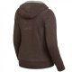 Bluza z kapturem CASSIE damska - Schockemohle - tobacco melange