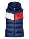 Kamizelka damska DOWN VEST TH STYLE - Tommy Hilfiger Equestrian - desert sky