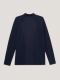 Koszulka męska ZIP THERMO SHIRT 1/4 - Tommy Hilfiger Equestrian - desert sky