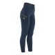 Legginsy damskie Classic Slim Fit Full Grip - EQUESTRO - navy