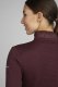 Bluza damska funkcyjna FULL-ZIP Heritage 23/24 - Eskadron - cassis
