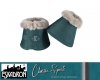 Kaloszki Eskadron FAUX FUR - CLASSIC SPORTS - jesień-zima 2019/2020 - tealblue