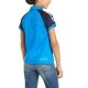 Koszulka młodzieżowa TEAM 3.0 SS POLO SS21 - Ariat - imperial blue