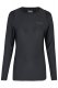 Bluzka damska z długim rękawem - Reflexx Equestrian Fanatics S/S 21 - Eskadron - black