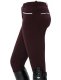 Bryczesy damskie RICARDA Full Grip - Spooks - burgundy
