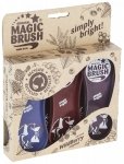 Zestaw szczotek RECYCLED - Magic Brush - wildberry