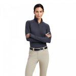 Bluzka funkcyjna LUMINA LOWELL damska - Ariat - ebony