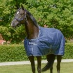 Derka stajenna/podpinka QUILT SF 50g - Bucas - navy