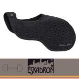 PRZEDSPRZEDAŻ Derka treningowa EXERCISE RUG FLEECE STAMP BIT Platinum 2025 - Eskadron - black