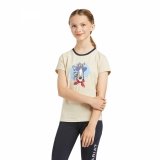 Koszulka młodzieżowa FABULOUS - Ariat - oatmeal hether