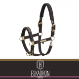 Kantar GIRTH DOUBLE PIN Heritage AW 25/26  - Eskadron - black truffle