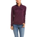 Bluzka damska SUNSTOPPER 2.0 SS21 - Ariat - italian plum