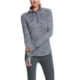 Bluza GRIDWORK damska - Ariat - deep tide