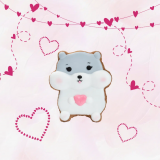 Ciasteczko CHOMICZEK WALENTYNKI - Candy Horse 