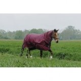 Derka padokowa z kołnierzem 200g 1200D - burgundy - TYREX