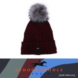 Czapka zimowa BAILA BEANIE Style jesień-zima 2023 - Schockemohle - dark cherry