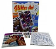 Zestaw Horse Glitter Art - Gray's