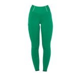 Legginsy damskie Classic Slim Fit Full Grip - EQUESTRO - ultramarine green 