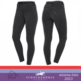Legginsy jeździeckie damskie SPORTY RIDING FS SS23 - Schockemohle - cool black
