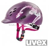 Kask UVEX model ONYXX PRINCESS - jagodowy