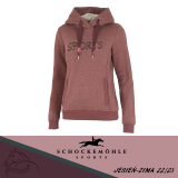Bluza damska z kapturem CAROLINA Style jesień-zima 2022/23 - Schockemohle - rose taupe