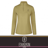 Bluzka techniczna HALF-ZIP SHIRT Heritage AW 25/26  - Eskadron - cardamom
