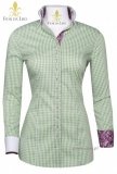 Koszula ELEONORA II damska - FIOR DA LISO - pistachio check