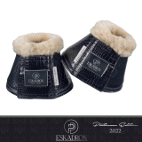 Kaloszki CROCO FAUXFUR Platinum 2022 - Eskadron - navy