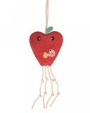 Zabawka dla konia zamszowa - QHP - apple