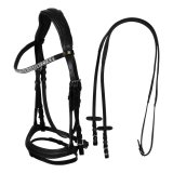 Ogłowie anatomiczne z wodzami Anatomic - EQUESTRO