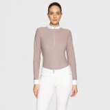 Bluzka konkursowa LOU - Samshield - latte