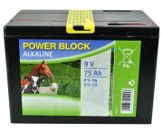 Bateria alkaiczna do elektryzatora 9V 75Ah - Kerbl