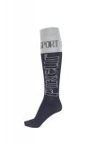 Podkolanówki jeździeckie TUBE AW21 - Pikeur - anthra/light grey
