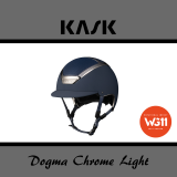 Kask Dogma Chrome Light WG11 - KASK - granatowy/srebrny - roz. 55-56