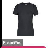 Koszulka damska T-SHIRT - Reflexx Equestrian Fanatics S/S 21 - Eskadron - black