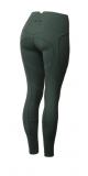 Legginsy zimowe damskie  Leonora - B-Vertigo - scarab green