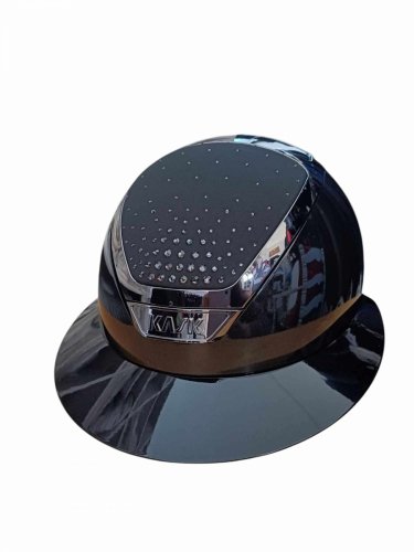 Kask Star Lady Pure Shine Swarovski Passage WG11 - KASK - black/black/graphite - roz. 53-56