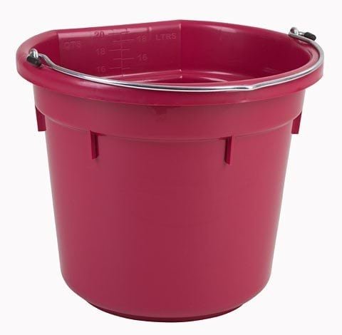 Wiadro FLATBACK 20l różowe - KERBL