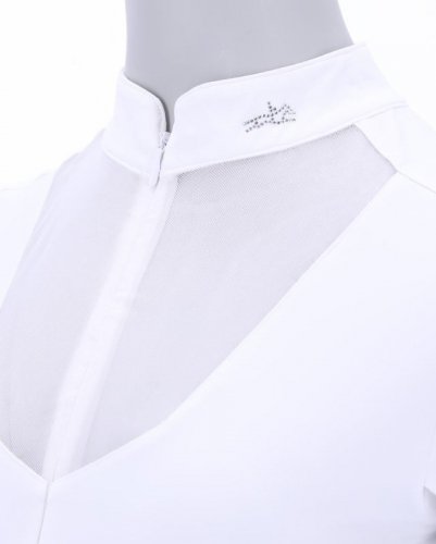 Koszulka konkursowa SPAnita Style SS25 - Schockemohle - white