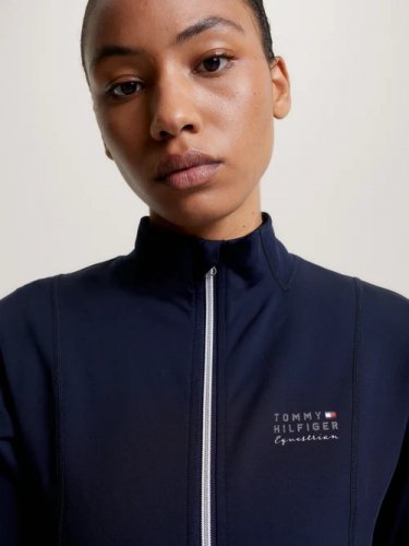 Kurtka damska ATLANTA - Tommy Hilfiger Equestrian - desert sky