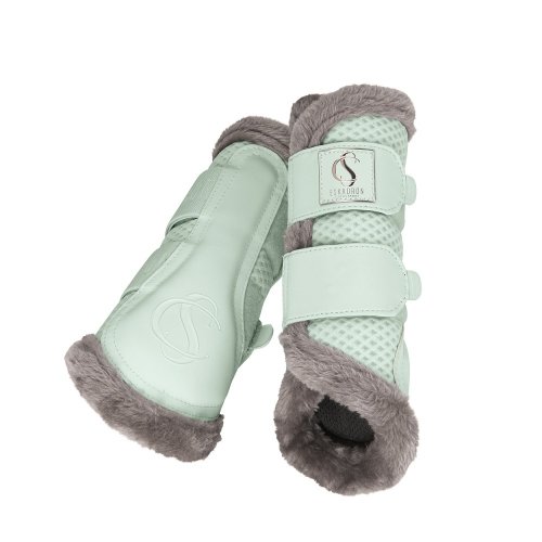 Ochraniacze MESH FAUXFUR Classic Sports SS24 - Eskadron - powder green