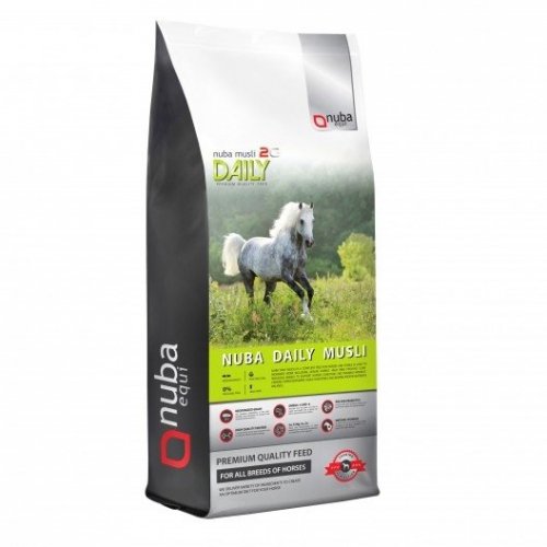 Musli średnioenergetyczne - Nuba Daily Musli 2G 20 kg - Nuba Equi