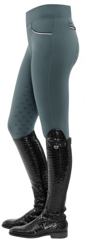 Legginsy jeździeckie SANNE - SPOOKS - dove blue 