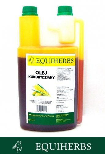 Olej kukurydziany 1L - EQUIHERBS