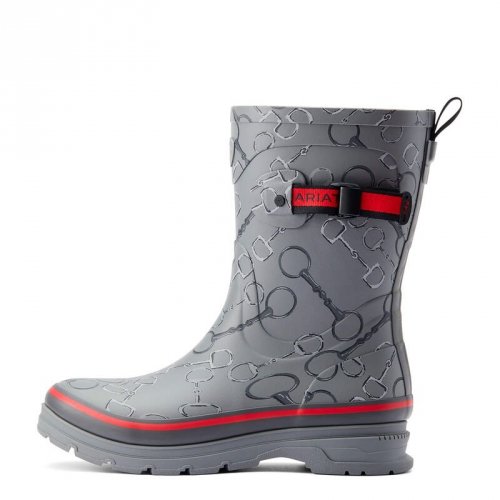 Kalosze KELMARSH MID - Ariat - grey bit print 