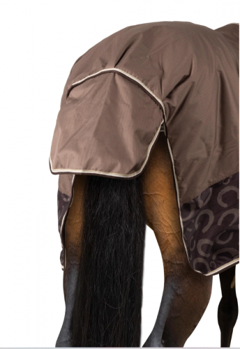 Derka padokowa Glasgow 100g 600D - Horze - Choclate Plum