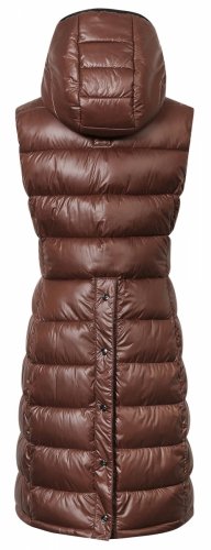 Długa kamizelka zimowa damska AW23 - Covalliero