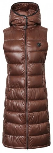Długa kamizelka zimowa damska AW23 - Covalliero